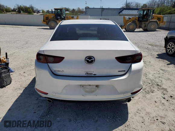2020 Mazda 3 Select with VIN 3MZBPACL1LM132652, listed as a Copart auction lot 52440855 with 111,062 mi miles and Salvage title. Bid and sale history available at DreamBid. Image 6.