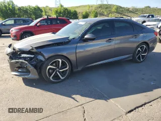 2019 Honda Accord Sport z VIN 1HGCV2F32KA023709, wystawiony jako Copart lot #61027195 z przebiegiem 39 963 mil mil oraz Czysty tytuł • Clean title. Historia ofert i sprzedaży dostępna na DreamBid. Obrazek 1.