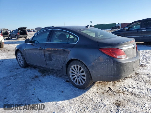 2011 Buick Regal CXL RL2 z VIN 2G4GP5EC4B9186785, wystawiony jako Copart lot #46081565 z przebiegiem 81 880 mil mil oraz Szkoda całkowita • Salvage title. Historia ofert i sprzedaży dostępna na DreamBid. Obrazek 2.