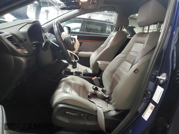 2020 Honda CR-V EX-L with VIN 2HKRW2H81LH634324, listed as a Copart auction lot 60257245 with 47,135 mi miles and Salvage title. Bid and sale history available at DreamBid. Image 7.