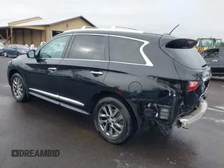 2015 Infiniti QX60 with VIN 5N1AL0MM6FC541422, listed as a IAAI auction lot 41484158 with 160,616 mi miles and . Bid and sale history available at DreamBid. Image 3.