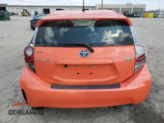 2012 Toyota Prius One with VIN JTDKDTB32C1004331, listed as a Copart auction lot 52734475 with 103,807 mi miles and Salvage Title. Bid and sale history available at carsss.com. Image 6.