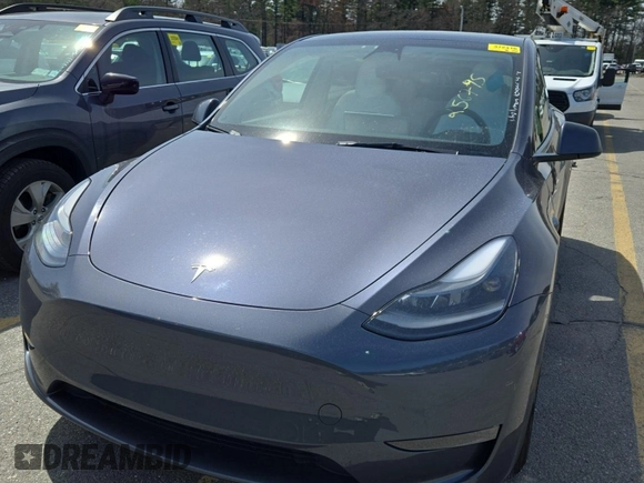 2023 Tesla Model Y Performance with VIN 7SAYGDEF9PF700567, listed as a IAAI auction lot 42175648 with 13,749 mi miles and . Bid and sale history available at DreamBid. Image 1.