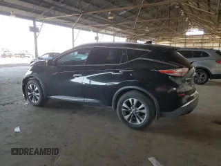 2018 Nissan Murano SL z VIN 5N1AZ2MG7JN170711, wystawiony jako Copart lot #57076585 z przebiegiem 187 383 mil mil oraz Szkoda całkowita • Salvage title. Historia ofert i sprzedaży dostępna na DreamBid. Obrazek 2.
