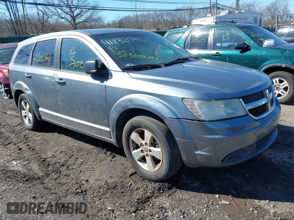 2009 Dodge Journey SXT with VIN 3D4GG57V89T554222, listed as a IAAI auction lot 41832041 with Not Provided miles. Bid and sale history available at carsss.com. Image 1.