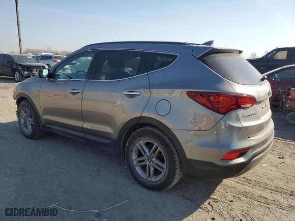2017 Hyundai Santa Fe Sport 2.4L with VIN 5NMZU3LB5HH002350, listed as a Copart auction lot 48952515 with NaN miles and Salvage Title. Bid and sale history available at carsss.com. Image 2.