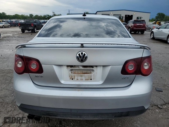 2008 Volkswagen Jetta Wolfsburg Edition with VIN 3VWRJ71KX8M175570, listed as a Copart auction lot 54661175 with 224,830 mi miles and Salvage title. Bid and sale history available at DreamBid. Image 6.