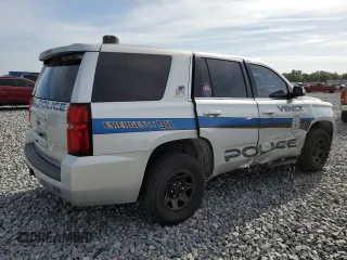 2018 Chevrolet Tahoe Commercial with VIN 1GNLCDEC2JR275159, listed as a Copart auction lot 61337355 with 84,712 mi miles and Salvage title. Bid and sale history available at DreamBid. Image 3.