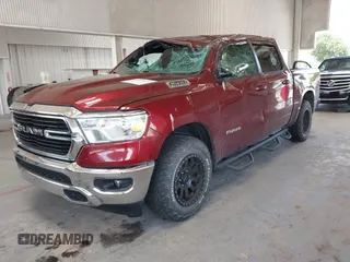 2021 Ram 1500 Lone Star z VIN 1C6SRFFT9MN676871, wystawiony jako IAAI lot #42344073 z przebiegiem 38 160 mil mil oraz . Historia ofert i sprzedaży dostępna na DreamBid. Obrazek 17.