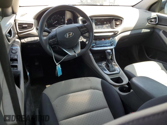 2019 Hyundai Ioniq Blue with VIN KMHC65LC5KU145024, listed as a Copart auction lot 64689825 with 91,418 mi miles and Salvage title. Bid and sale history available at DreamBid. Image 8.
