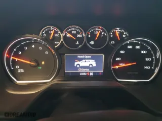 2022 Chevrolet Tahoe Commercial with VIN 1GNSKLED5NR271095, listed as a Copart auction lot 81087534 with 23,252 mi miles and Salvage Title. Bid and sale history available at carsss.com. Image 9.