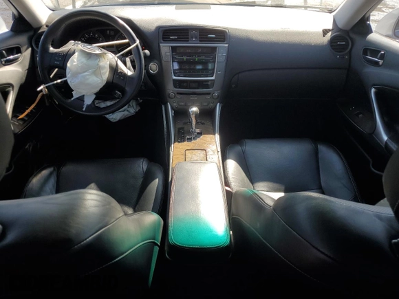 2010 Lexus IS 250 with VIN JTHBF5C27A5123654, listed as a Copart auction lot 62956235 with 100,314 mi miles and Salvage title. Bid and sale history available at DreamBid. Image 8.