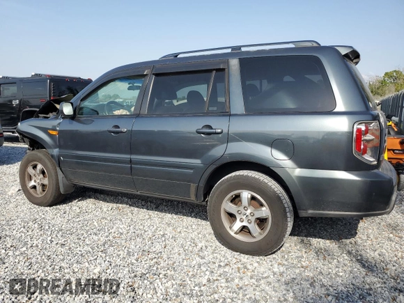 2006 Honda Pilot EX with VIN 5FNYF28406B020568, listed as a Copart auction lot 50340245 with Not Provided miles and Salvage Title. Bid and sale history available at DreamBid. Image 2.
