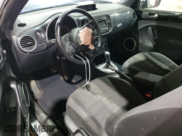 2014 Volkswagen Beetle Turbo R-Line with VIN 3VWVT7ATXEM665178, listed as a Copart auction lot 75652044 with Not Provided miles and Salvage Title. Bid and sale history available at DreamBid. Image 8.