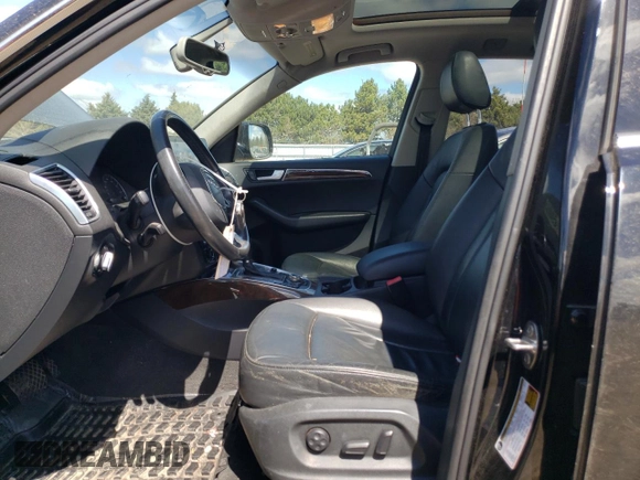 2011 Audi Q5 Premium Plus with VIN WA1DKAFP3BA042319, listed as a Copart auction lot 52909495 with 136,866 mi miles and Salvage title. Bid and sale history available at DreamBid. Image 7.