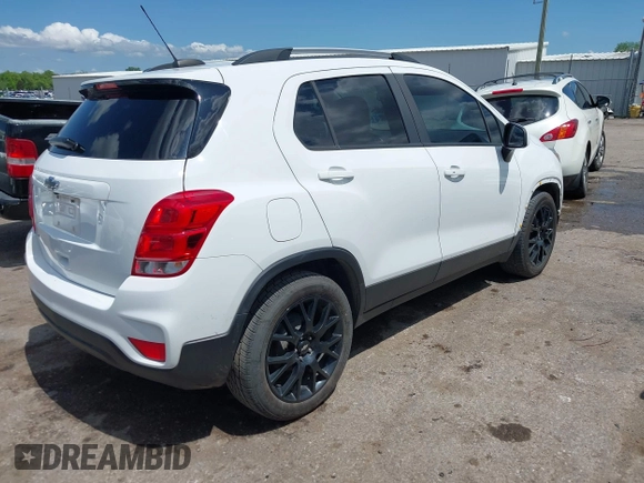 2021 Chevrolet Trax LT with VIN KL7CJLSB7MB360173, listed as a IAAI auction lot 42123356 with 106,102 mi miles and . Bid and sale history available at DreamBid. Image 4.