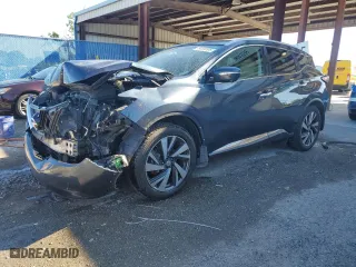 2015 Nissan Murano S with VIN 5N1AZ2MG8FN263163, listed as a Copart auction lot 49464505 with 115,986 mi miles and Salvage Title. Bid and sale history available at carsss.com. Image 1.