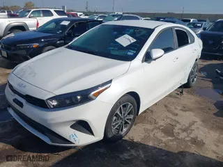 2024 Kia Forte LXS with VIN 3KPF24ADXRE809362, listed as a IAAI auction lot 41169116 with 13,650 mi miles. Bid and sale history available at carsss.com. Image 2.