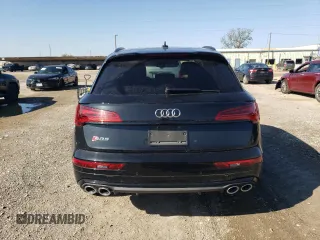 2021 Audi SQ5 Premium Plus with VIN WA1B4AFY7M2040788, listed as a Copart auction lot 84320614 with 38,406 mi miles and Salvage Title. Bid and sale history available at DreamBid. Image 6.