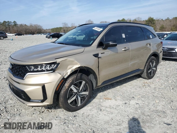 2021 Kia Sorento EX z VIN 5XYRH4LF2MG058053, wystawiony jako Copart lot #43951065 z przebiegiem 86 462 mil mil oraz Szkoda całkowita • Salvage title. Historia ofert i sprzedaży dostępna na DreamBid. Obrazek 1.