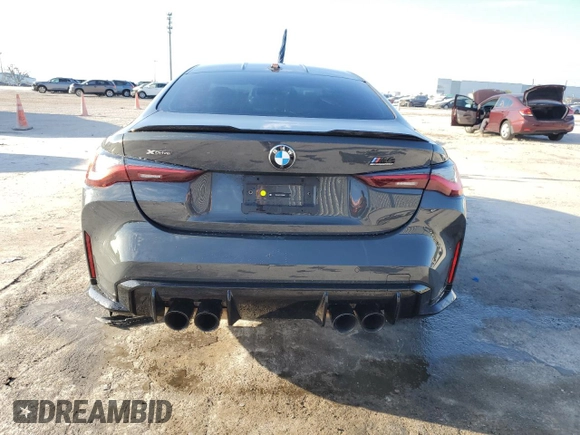 2024 BMW M4 Competition xDrive z VIN WBS43AZ01RCN76220, wystawiony jako Copart lot #88674465 z przebiegiem 11 742 mil mil oraz Nie do naprawy • Non repairable. Historia ofert i sprzedaży dostępna na DreamBid. Obrazek 6.