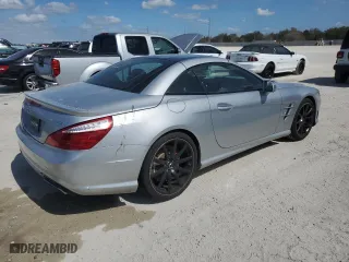 2013 Mercedes-Benz SL-Class SL 63 AMG with VIN WDDJK7EA6DF015846, listed as a Copart auction lot 76460724 with 0 mi miles and Salvage Title. Bid and sale history available at carsss.com. Image 3.
