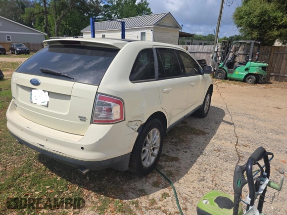 2007 Ford Edge SEL PLUS with VIN 2FMDK49C27BA65453, listed as a Copart auction lot 55037185 with 190,289 mi miles and Clean Title. Bid and sale history available at carsss.com. Image 4.