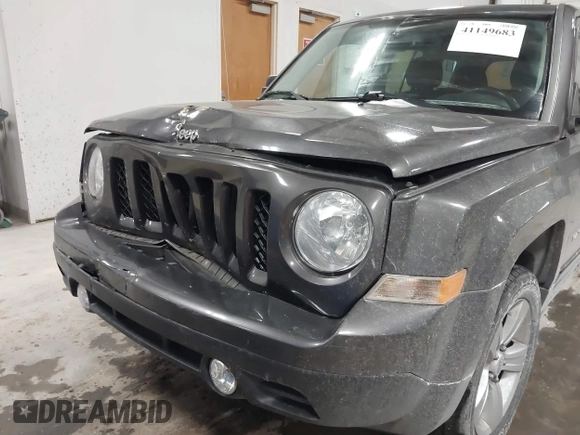 2016 Jeep Patriot High Altitude Edition with VIN 1C4NJRFB0GD632774, listed as a IAAI auction lot 41149683 with 96,495 mi miles. Bid and sale history available at carsss.com. Image 6.