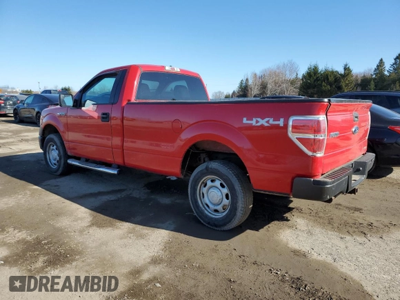 2013 Ford F-150 XL with VIN 1FTMF1EM6DKE84610, listed as a Copart auction lot 50074155 with 272,671 mi miles and Clean Title. Bid and sale history available at carsss.com. Image 2.