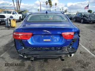 2017 Jaguar XE 35t Premium with VIN SAJAD4BV8HA969352, listed as a Copart auction lot 45510005 with 39,795 mi miles and Salvage Title. Bid and sale history available at DreamBid. Image 6.