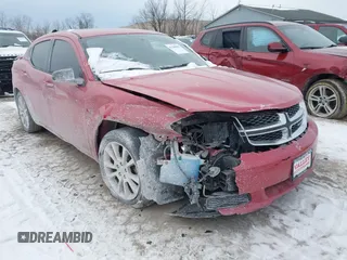 2012 Dodge Avenger SE with VIN 1C3CDZAG9CN280630, listed as a IAAI auction lot 41385099 with 123,878 mi miles and . Bid and sale history available at DreamBid. Image 1.