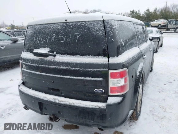 2015 Ford Flex SEL with VIN 2FMGK5C8XFBA05006, listed as a IAAI auction lot 41618527 with 189,404 mi miles. Bid and sale history available at carsss.com. Image 4.