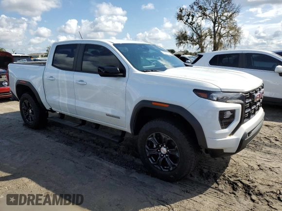 2023 GMC Canyon 2WD Elevation with VIN 1GTP5BEK9P1182761, listed as a Copart auction lot 73821034 with 14,887 mi miles and Salvage Title. Bid and sale history available at carsss.com. Image 4.