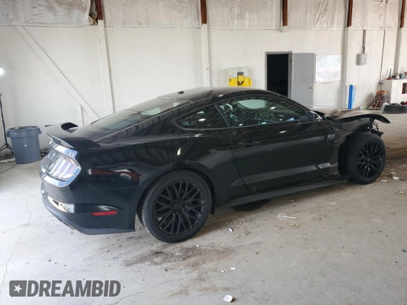 2018 Ford Mustang GT with VIN 1FA6P8CF1J5107878, listed as a Copart auction lot 56568235 with 89,279 mi miles and Salvage title. Bid and sale history available at DreamBid. Image 3.