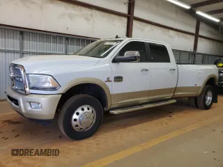 2015 Ram 3500 Longhorn with VIN 3C63RRKL7FG595603, listed as a Copart auction lot 42725405 with 118,934 mi miles and Non Repairable. Bid and sale history available at carsss.com. Image 1.