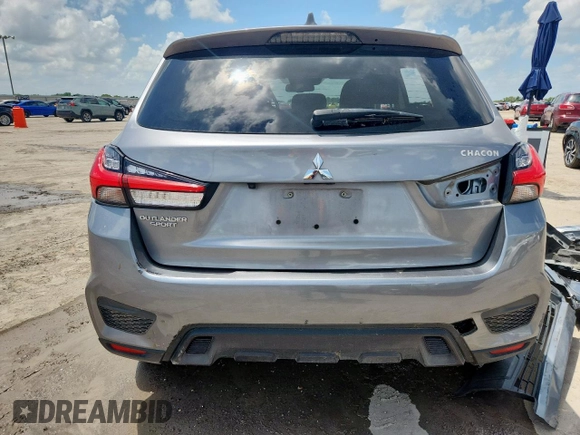 2021 Mitsubishi Outlander ES with VIN JA4APUAUXMU035131, listed as a Copart auction lot 64799845 with Not provided miles and Clean title. Bid and sale history available at DreamBid. Image 6.