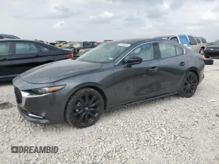 2023 Mazda 3 Premium Plus with VIN 3MZBPBEY0PM384638, listed as a Copart auction lot 51742225 with 15,624 mi miles and Salvage Title. Bid and sale history available at carsss.com. Image 1.