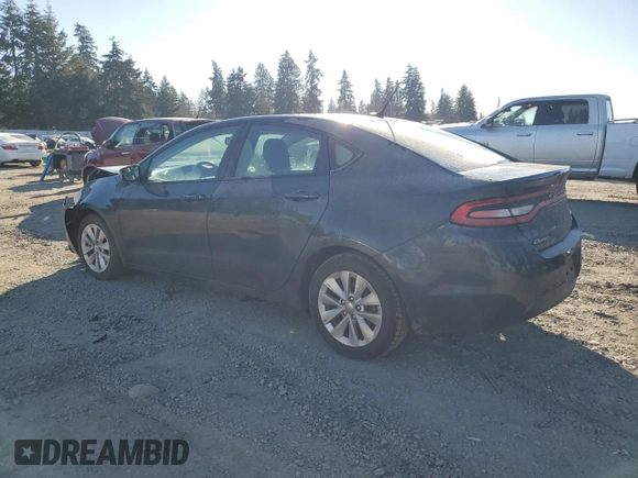 2014 Dodge Dart Aero with VIN 1C3CDFDH8ED668752, listed as a Copart auction lot 44086945 with 110,541 mi miles and Salvage Title. Bid and sale history available at carsss.com. Image 2.