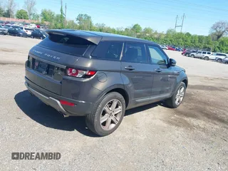 2013 Land Rover Range Rover Evoque Pure Plus with VIN SALVP2BG9DH720419, listed as a IAAI auction lot 42141006 with 83,553 mi miles. Bid and sale history available at carsss.com. Image 4.