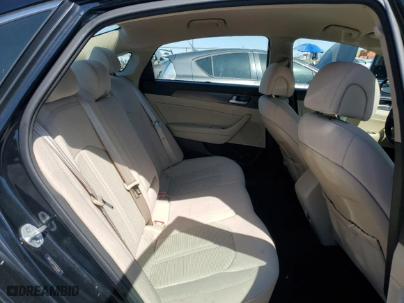 2015 Hyundai Sonata 2.4L Sport with VIN 5NPE34AF1FH106363, listed as a Copart auction lot 52048685 with 61,128 mi miles and Salvage Title. Bid and sale history available at carsss.com. Image 10.