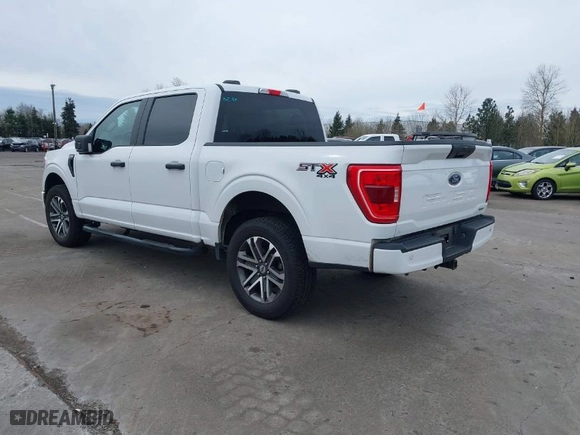 2021 Ford F-150 XL with VIN 1FTEW1EP3MFC51453, listed as a IAAI auction lot 41821215 with 174,326 mi miles. Bid and sale history available at carsss.com. Image 3.