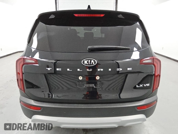 2021 Kia Telluride LX with VIN 5XYP24HC5MG104093, listed as a Copart auction lot 48163265 with 90,302 mi miles and Clean title. Bid and sale history available at DreamBid. Image 6.