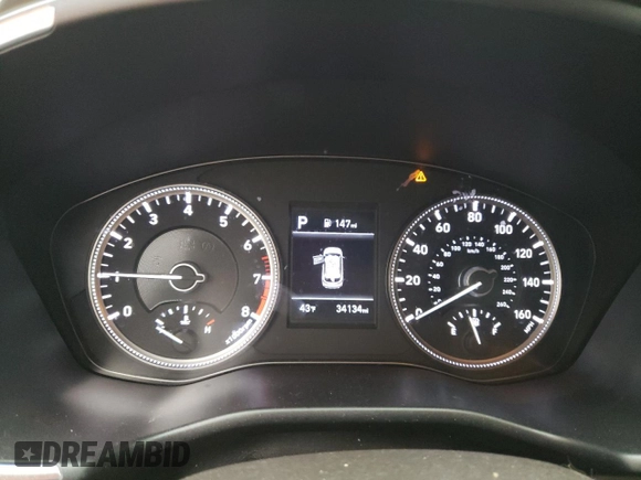 2020 Hyundai Santa Fe SE with VIN 5NMS2CAD5LH274398, listed as a Copart auction lot 70537522 with 34,134 mi miles. Bid and sale history available at carsss.com. Image 9.