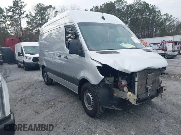 2023 Mercedes-Benz Sprinter Cargo Cargo with VIN W1Y40BHYXPT139483, listed as a IAAI auction lot 41513103 with 62,433 mi miles and . Bid and sale history available at DreamBid. Image 1.