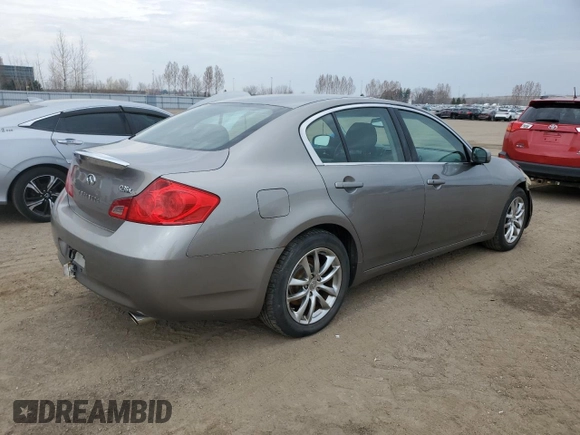 2007 Infiniti G35 Sedan G35x with VIN JNKBV61F17M821187, listed as a Copart auction lot 49832985 with 223,644 mi miles and Clean Title. Bid and sale history available at carsss.com. Image 3.