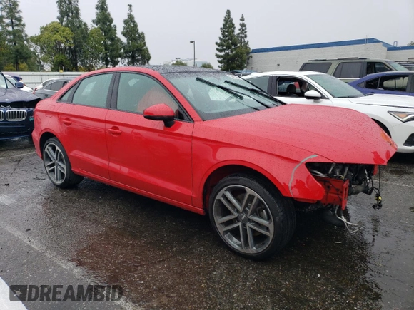2020 Audi A3 Sedan Premium with VIN WAUAUGFF3LA099177, listed as a Copart auction lot 39413984 with 63,669 mi miles. Bid and sale history available at carsss.com. Image 4.