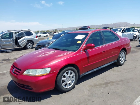 2002 Honda Accord SE z VIN 1HGCG56742A087457, wystawiony jako IAAI lot #42397581 z przebiegiem 187 534 mil mil oraz . Historia ofert i sprzedaży dostępna na DreamBid. Obrazek 17.