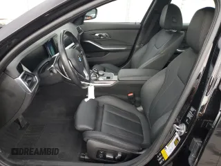 2019 BMW 3 Series 330i xDrive with VIN 3MW5R7J52K8A05284, listed as a Copart auction lot 82251444 with 29,379 mi miles and Salvage Title. Bid and sale history available at DreamBid. Image 7.