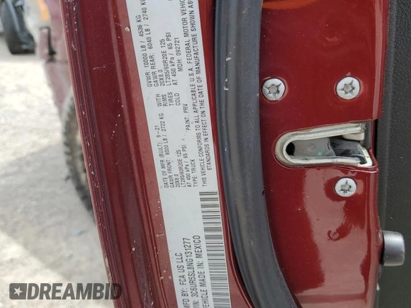 2022 Ram 2500 Limited with VIN 3C6UR5SL8NG131277, listed as a Copart auction lot 62543915 with 32,333 mi miles and Salvage title. Bid and sale history available at DreamBid. Image 12.