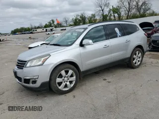 2016 Chevrolet Traverse LT z VIN 1GNKRGKDXGJ110203, wystawiony jako Copart lot #53885455 z przebiegiem 164 857 mil mil oraz Szkoda całkowita • Salvage title. Historia ofert i sprzedaży dostępna na DreamBid. Obrazek 1.